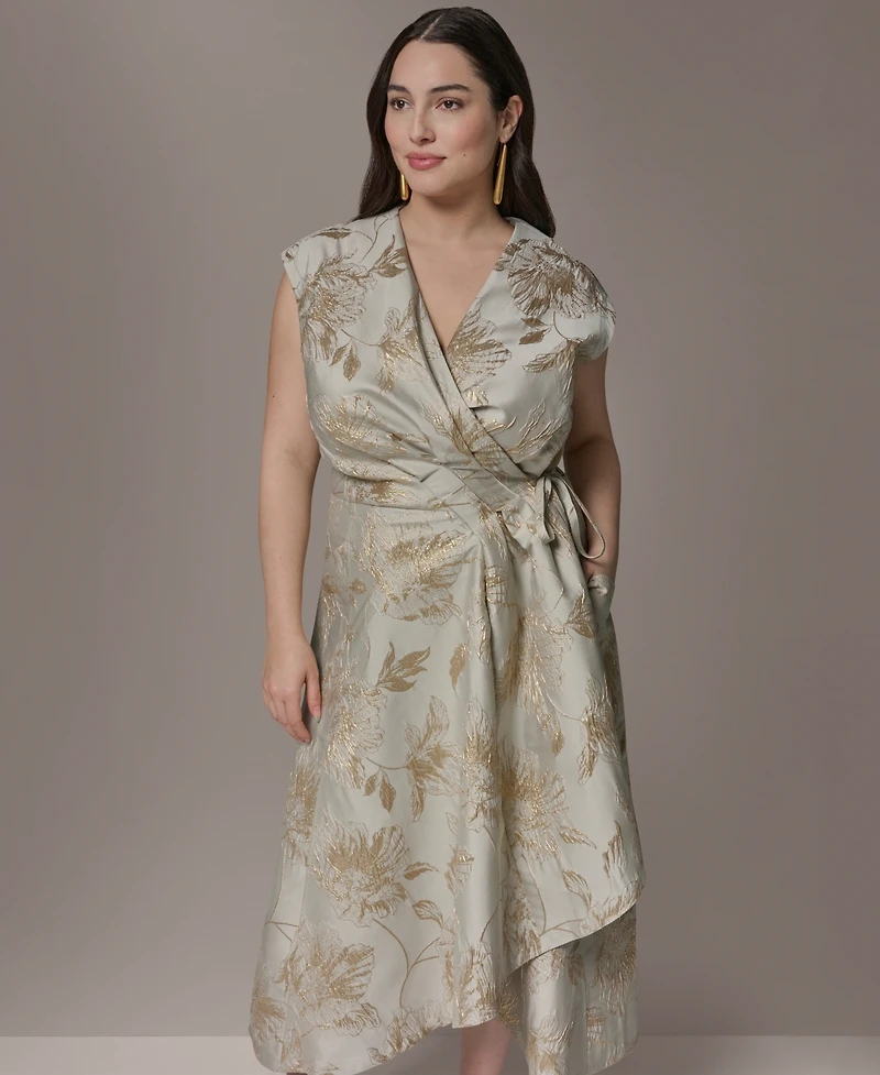 Donna Karan New York Plus Sleeveless Dress