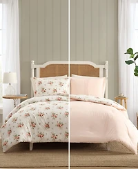 Laura Ashley Ribbon Bouquet -Pc. Comforter Set