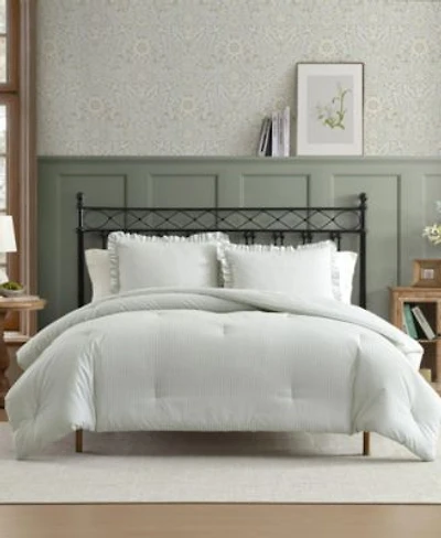 Laura Ashley Oxford Stripe Comforter Sets