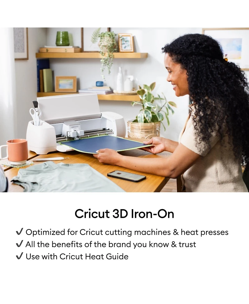 Cricut 3D Iron-On, Bold Sampler 12 in x 12 in (5 ct)