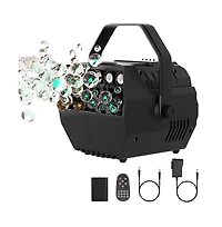 Artudatech 15W Automatic Bubble Machine with Rgb Lights, Remote Control & Adjustable Speed