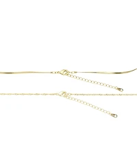 Unwritten Mother of Pearl Mama Layered Necklace Set