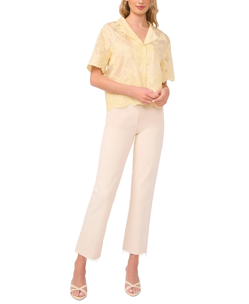 Vince Camuto Women's Short-Sleeve Top