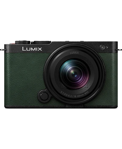 Panasonic Lumix S9 Mirrorless Camera with 18-40mm f/4.5-6.3 Lens, Olive Green