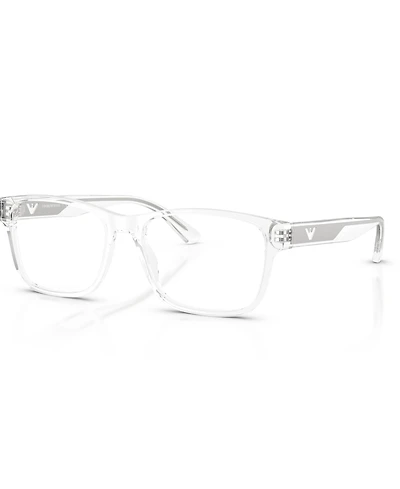 Emporio Armani Men's Rectangle Eyeglasses