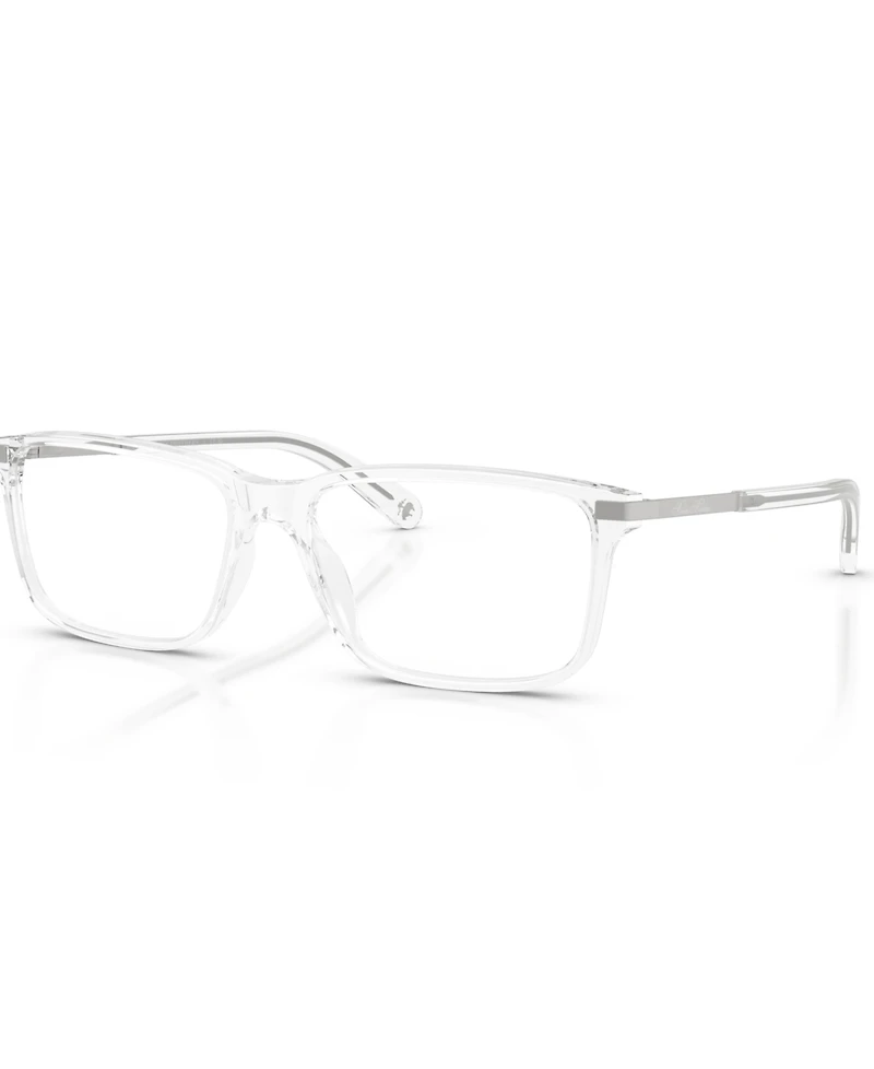 B by Brooks Brothers Men's Rectangle Eyeglasses