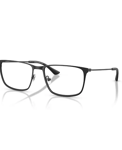 B by Brooks Brothers Men's Rectangle Eyeglasses, BB1127