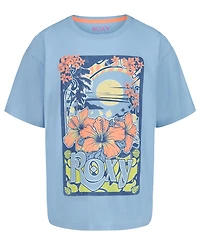 Roxy Girls' 7-16 Graphic Print Oversized T-Shirt