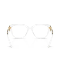 Versace Women's Square Eyeglasses