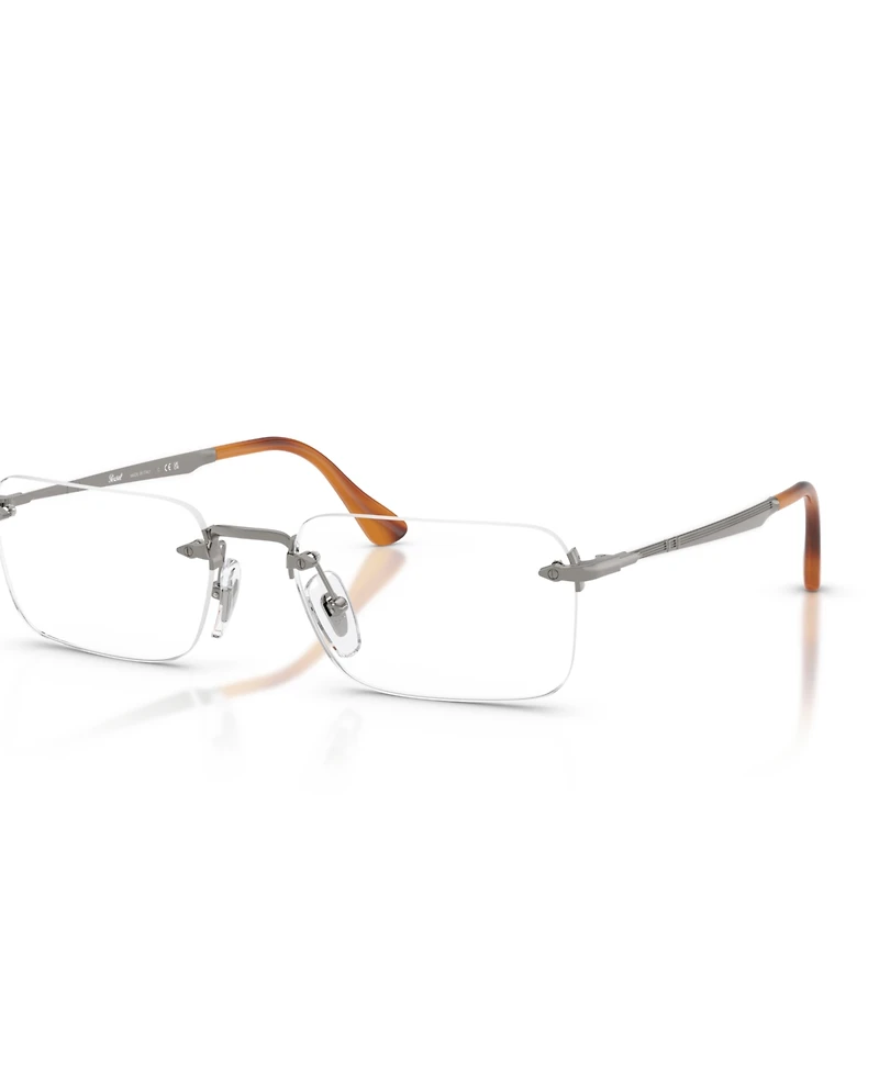 Persol Unisex Rectangle Eyeglasses