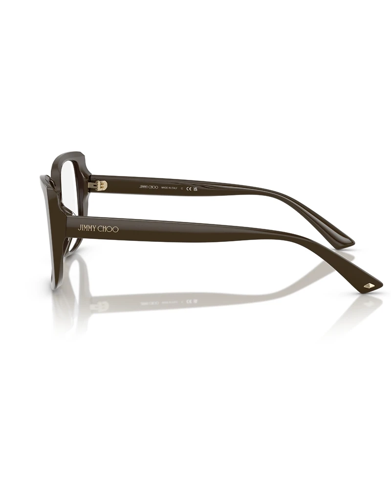 Jimmy Choo Women's Butterfly Eyeglasses, JC3024U