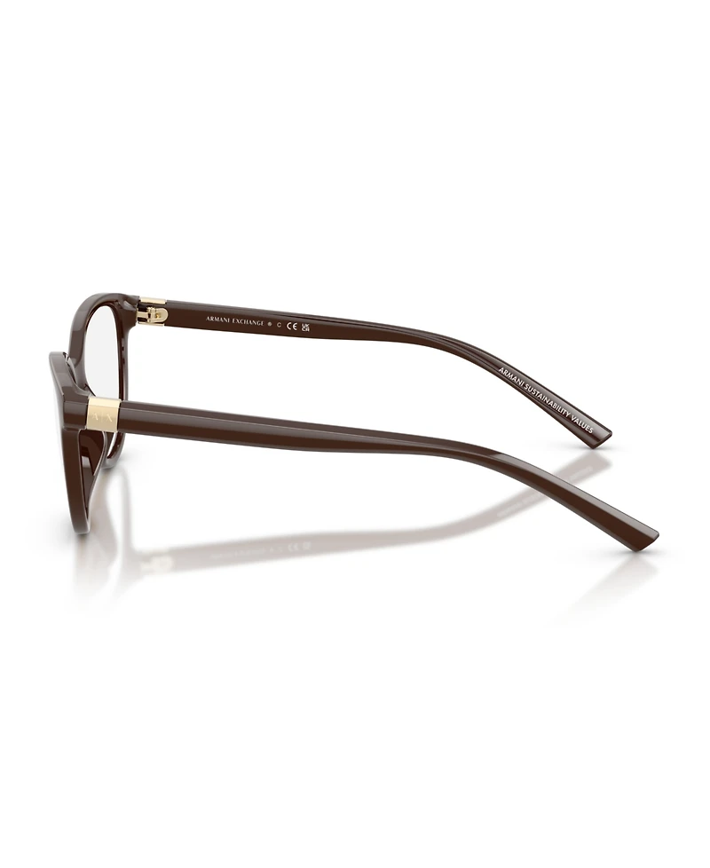 A|X Armani Exchange Women's Cat Eye Eyeglasses, AX3138U