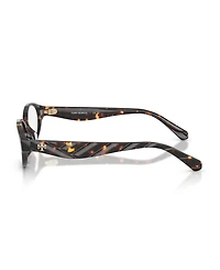 Tory Burch Women's Oval Eyeglasses