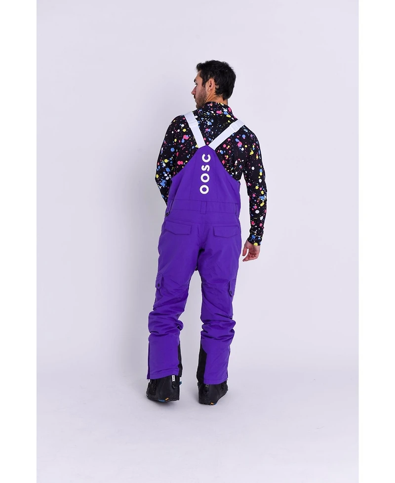 Oosc Clothing Men's Yeh Man Bib Pant - Purple