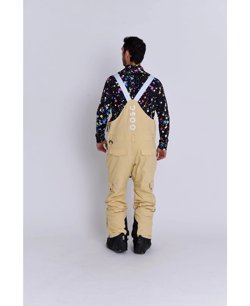 Oosc Clothing Men's Yeh Man Bib Pant - Desert Sand