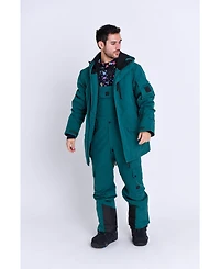 Oosc Clothing Men's Yeh Man Bib Pant - Forest Green