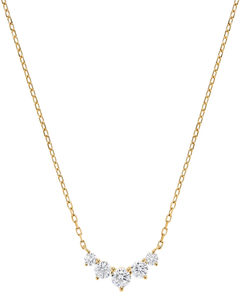Macy's Diamond (5/8 ct. t.w.) Necklace in 14k Yellow Gold