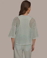 Donna Karan Weekend Women's Open-Front Cardigan