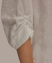 Donna Karan Weekend Women's Crewneck Dolman-Sleeves Blouse