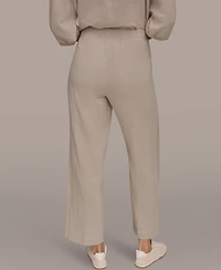 Donna Karan Weekend Women's Mid-Rise Side Seam Pants
