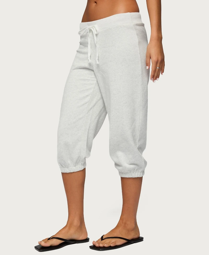 Edikted Women's Deana Capri Sweatpants