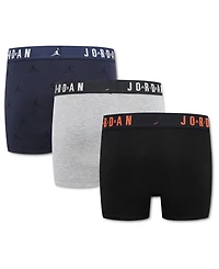 Jordan Boys' 8-18 Essentials Flight Boxer Briefs, 3-Pack