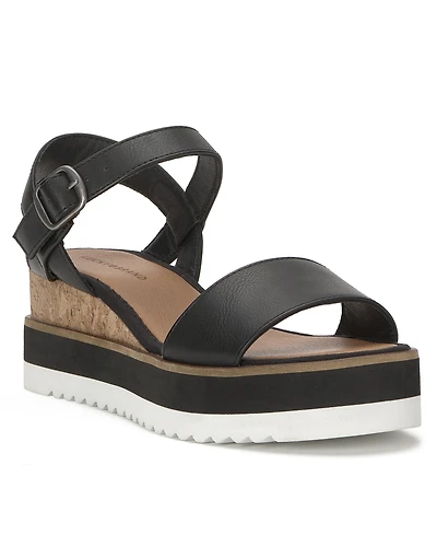 Lucky Brand Women's Platform Wedge Sandals