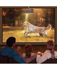 Vankyo Leisure 470 Portable Mini Projector Bundle with Roku Express