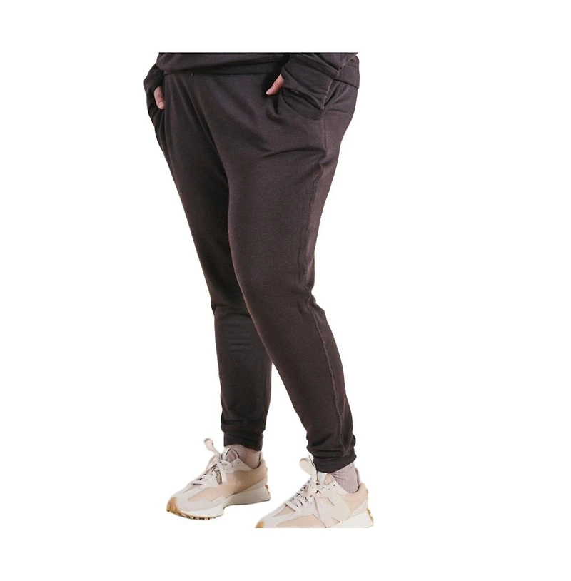 Poplinen Women's Plus Agnes Modal Jogger Pants