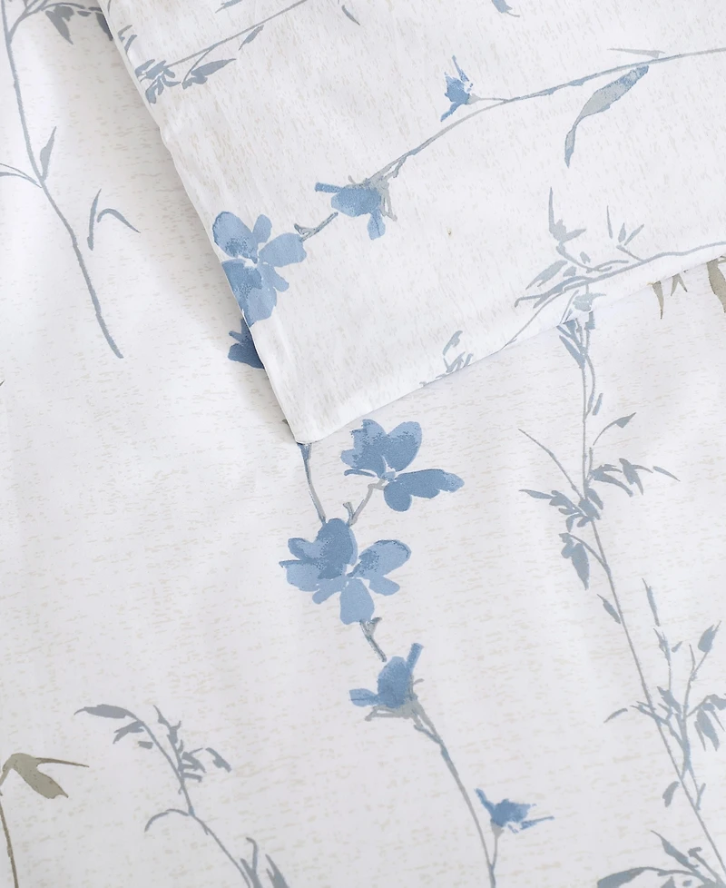 Calvin Klein Wildflower Cotton Sateen 3-Pc. Comforter Set