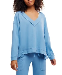 Free People Women's Staycation Pullover Sweatshirt