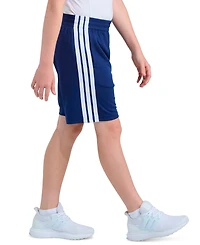 adidas Boys' 8-18 Elastic Waistband Drawcord Shorts