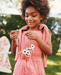 Polo Ralph Lauren Girls' 2T-6X Mini Cable Sleeveless Tank Top