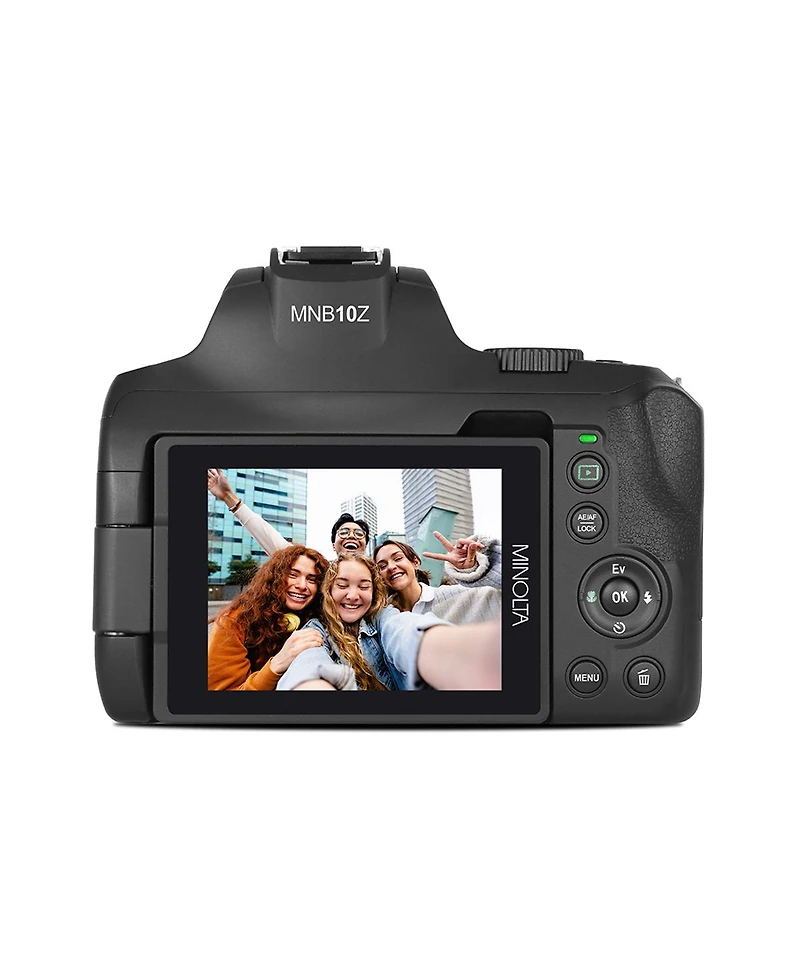 Minolta MNB10Z 64 Mp / 4K Ultra Hd Bridge Camera w/10x Optical Zoom