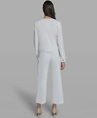 Karl Lagerfeld Paris Women's Bow Pocket Jacket