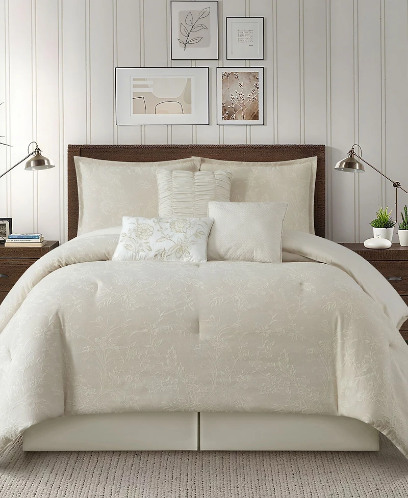Stratford Park Beilee Patchwork 7-Pc. Comforter Set, Queen