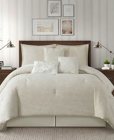 Stratford Park Beilee Patchwork 7-Pc. Comforter Set, Queen