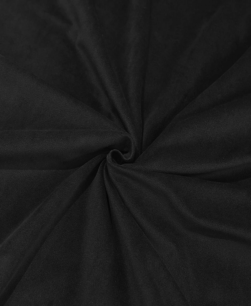 Half Price Drapes Warm Black Grommet Signature Velvet Blackout Curtain