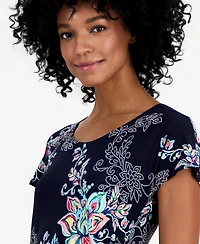 Robbie Bee Women's Mini Sarong Dress