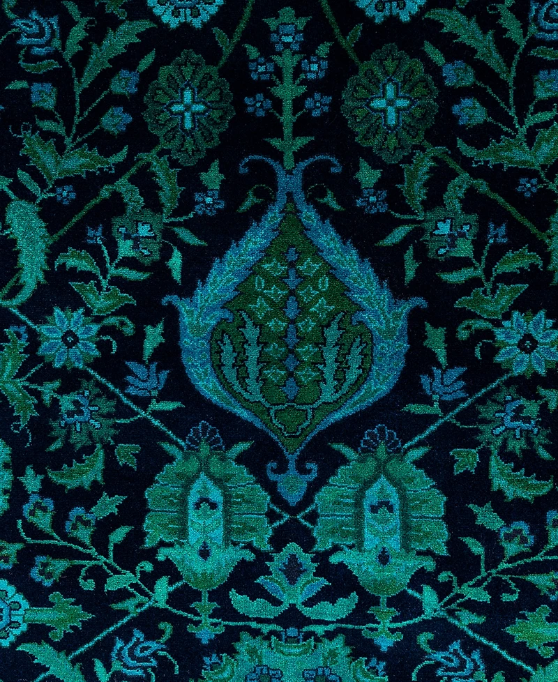 Adorn Hand Woven Rugs Fine Vibrance M1495 6' 1" x 9' 2" Area Rug