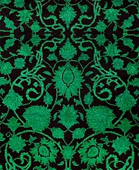 Adorn Hand Woven Rugs Fine Vibrance M1549 2' 6" x 10' 4" Runner Area Rug