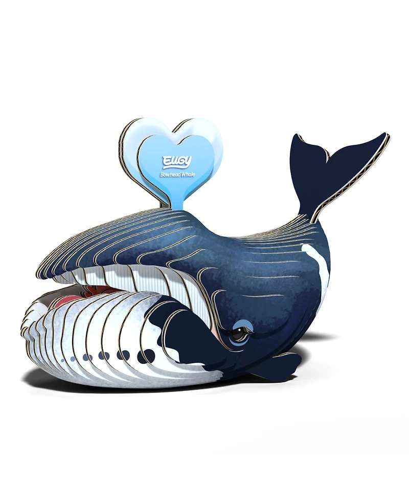 Eugy Bowhead Whale 3D Puzzle