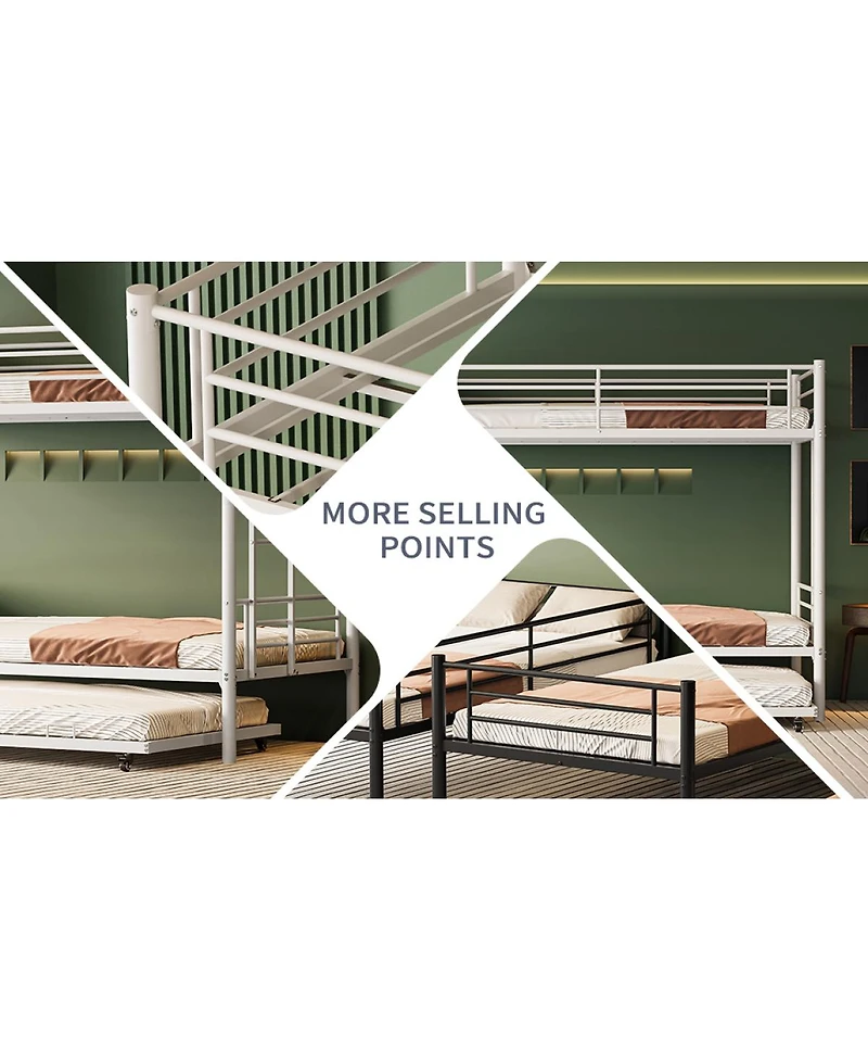 Streamdale Furniture bunk bed with trundle