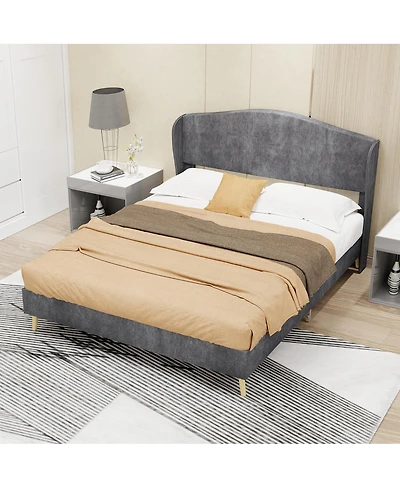 Streamdale Furniture Velvet Upholstered - Luxury & Comfort for Master Bedroom