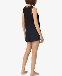 Dkny Women's Sleeveless Tank Top and Boxer Shorts, 2-Piece Set