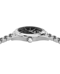 Versace Men's Athletic Silver Stainless Steel Bracelet Watch, 41mm