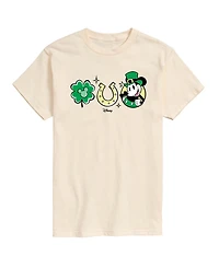 Airwaves Men's Disney Mickey St. Patrick's Icons Graphic T-Shirt