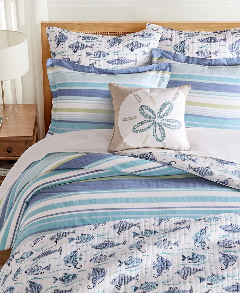 Levtex Home Laida Beach Reversible 2-Pc. Duvet Cover Set, Twin