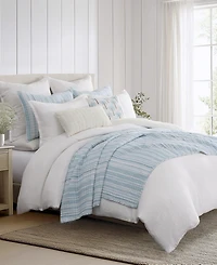 Levtex Home Boracay Stripe Muslin Textured -Pc. Quilt Set
