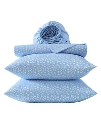 Marimekko Pikkuinen Unikko 200-Thread Count Cotton Percale 4-Pc. Sheet Set